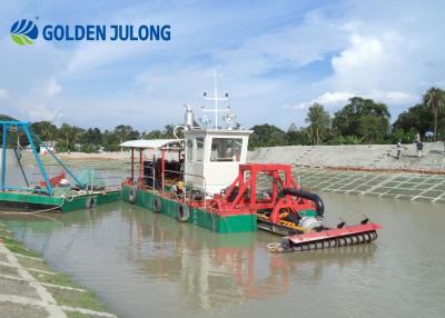 China Customized Auger Suction Dredger Machine For Sand Julong Dredger for sale