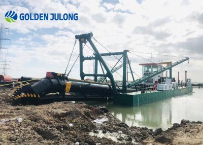 China JULONG Nieuwe zanddredgerapparatuur Pompmachine Zanddredgerboot 3500 M3/H Te koop