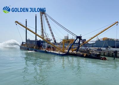 China JULONG 20 Inch 3500m3/Hr Cutter Suction Dredger River Lake Dredging Machine for sale