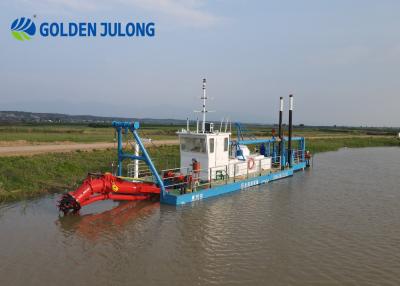 China 500 M3/Hour Cutter Suction Dredger With Hydraulic System And Brand New Engine for sale