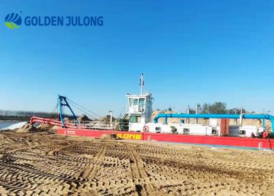 China Customized 1-20m Jet Suction Sand Mining Dredger with Long Discharge Distance for sale