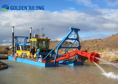 China 224 Kw Jet Suction Dredger Sand JULONG Brand 500m3/Hr Suction Dredging Equipment for sale