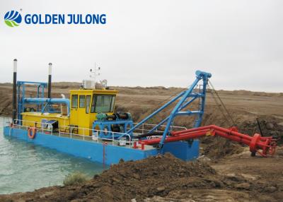 China JULONG New Type Jet Suction Dredger River Sand Dredging Machine 500 M3/Hr 6 M Depth for sale