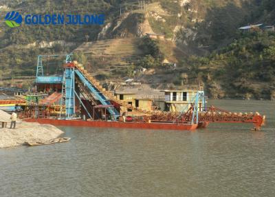 Cina Dredger a secchio a catena da 200 m3/h per scavi e estrazioni di sabbia efficienti in vendita