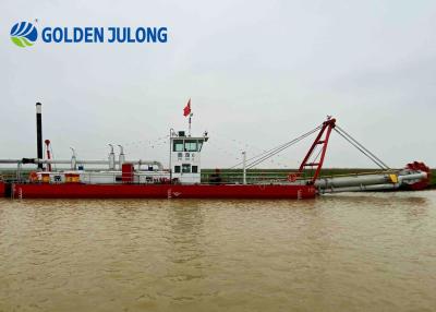 China Sand Hydraulic Bucket Wheel Dredger With Good Performance 160-300 KW 500m3/H for sale