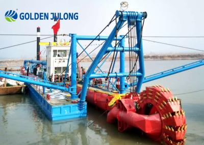 China Dredger de roda de balde de alta eficiência de produção para recuperação e dragagem de terras 14 m 2500 m3/h à venda