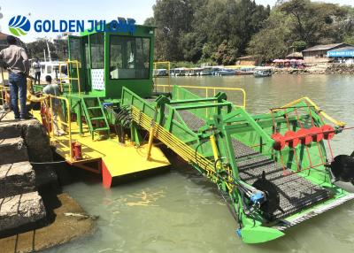 Chine Machine de nettoyage de rivière, désherbageur, moissonneuse aquatique, facile à démonter et à transporter à vendre