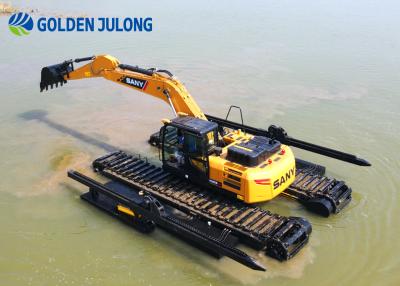 China Customized Amphibious Excavator With Easy Operation And Comfort Handling Floating Excavator For Sale for sale