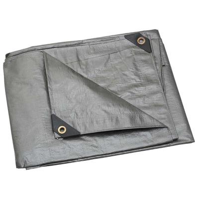 China Outdoor Waterproof Water Resistant PE Tarpaulin For Cover Tarpaulin PE Tarpaulin Silver PE Coated Fabric for sale