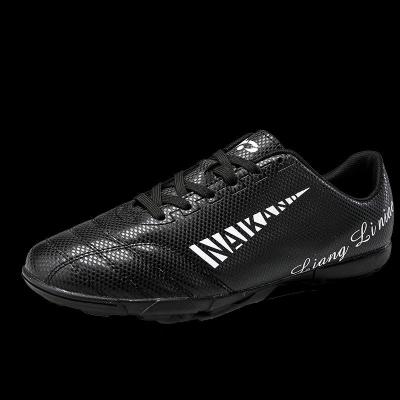 China Fashion\Comfortable\Durable\Breathable\Lighted 2021 Stylish Football Spikes Upper PU TPU Rubber Bottom Soccer Shoes For All Ages Mens Womens Running Outdoor Sport Sneakers for sale