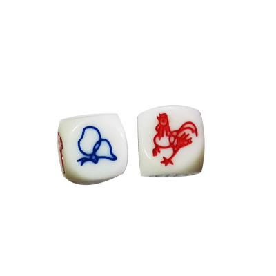 China Hot New 16mm Custom D6 Dies D6 Custom Logo Dice Custom D6 Dice Custom Dice Pattern Game 16mm for sale