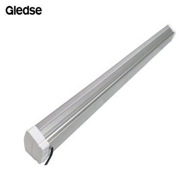 China Good Price Garage And Linkable Supermarket Tri Proof Linear LED Light Supermarket Premium Bright Steel Of Use Milky for sale