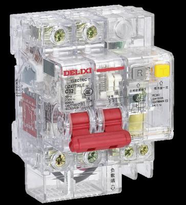 China delixi c63 3pole rcbo miniature breakers circuit breaker for sale DZ47TRLE for sale