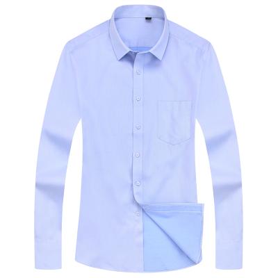 China High quality anti-pilling plus size men's shirts that require no ironing for sale