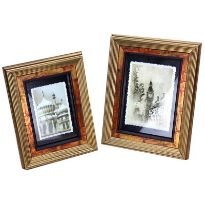 China Wholesale New Wooden Picture Frame 4x6 Antique Pine Factory Design Photo Frame Wood Frame for sale