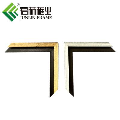 China Modern Carved Modern Photo Frame Gold Foil Aluminum Alloy Picture Frame Frame for sale