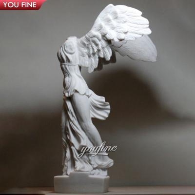 China Marble EUROPEAN Outdoor Victory Angel Stone Sculpture from Samothrace for sale