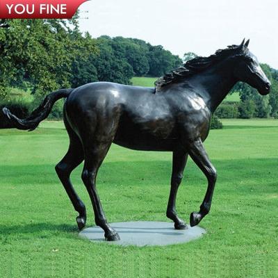 China Europe Life Size Antique Cast Bronze Statue Animal Horse Bronze Sculpture for sale