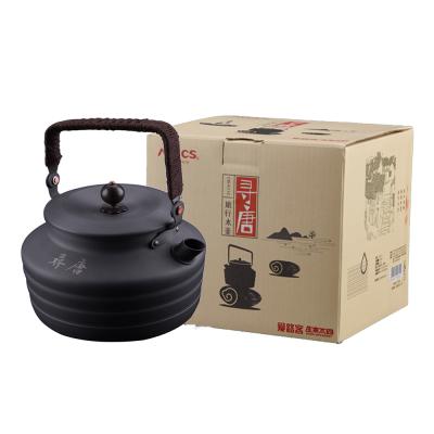 China Wholesale ALOCS Sustainable Design Stovetop Tea Kettles Camping Hiking Outdoor Water Kettles All-Season Metal New From Factory Directory Supplier for sale