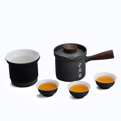 China Sustainable Outdoor Camping Hiking Picnic Traditional Chinese Premium Tea Set for sale