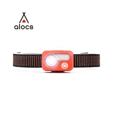 China Alocs Camping Easy Carry Durable Led Headlamp Camping for sale