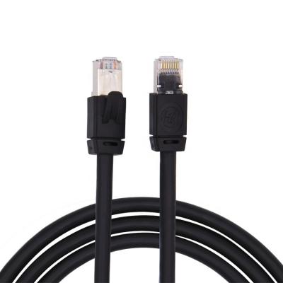 China High Quality Cat8 Ethernet Cable Network Cable 26AWG 40Gbps 2000Mhz SFTP CAT 8 Lan Cable with RJ45 Connector Cat8 Ethernet Cable. for sale