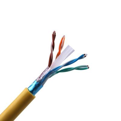 China Hot sale cca/cu 23/24/26/28awg meter network patch cord cables factory lan cable wire price cat6 305m for sale