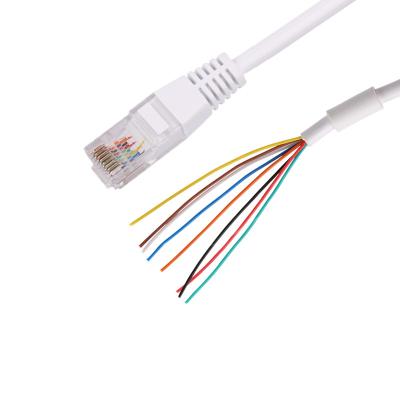 China RJ45 8P8C to SR+TER HJX Factory RJ11 8P6C 8P8C Smart Telephone Cable Video Cord Video Telephone Handset Cord for sale