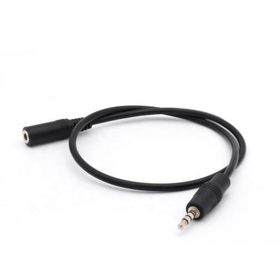 China Car HJX 3.5mm 4 Pole Jack Male to AUX Audio Extension Cable. female for sale