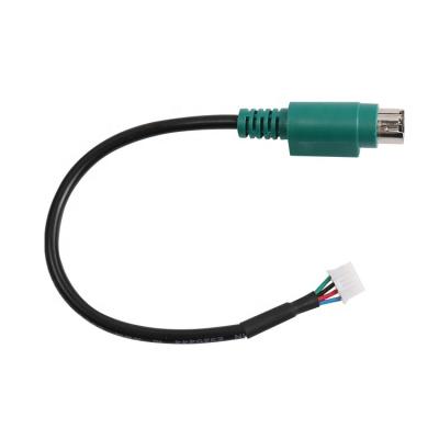 China Multimedia Mini Din 8pin Cable Male To 4P Housing Connector Mini Din Cable Audio Video Cable for sale