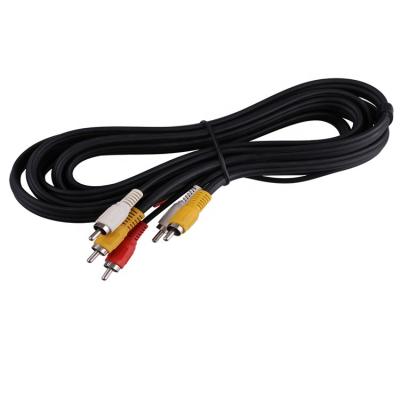 China High quality audio AV audio to 3RCA audio to 3RCA cable for TV VCR/Set TOP box/DVD for sale