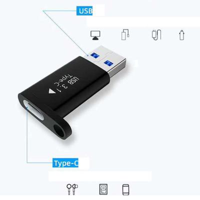 China Mobile Phone USB 3.1 A Male To Type C Adapter Converter USB 3.1 Female Type C For Computer for sale