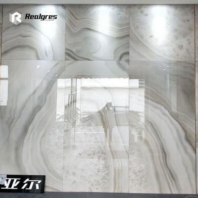 China Glazed Glazed Porcelain Marble Sandstone Metallic Tiles Large Size Wall Floor Tiles for sale