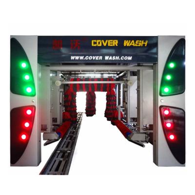 China . 3 sets automatic tunnel car wash machine, high pressure car washing machine, automatic car wash machine tunnel with lights for sale