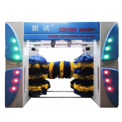 China 7-20 KW Galvanized Steel Mesin Cuci Mobil 7-20 KW Mobile Car Wash Machine Mobile Gantry Car Wash for sale