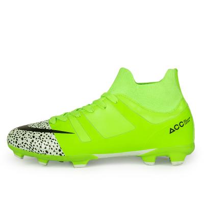 China Hot Selling Rubber Comfortable High Top Soccer Shoes Training Shoes Soccer Shoes for sale