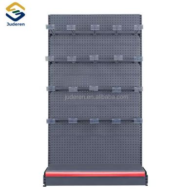 China Corrosion Protection Double / Single Side Supermarket Shelving , Steel Shelves Supermarket Rack Display for sale