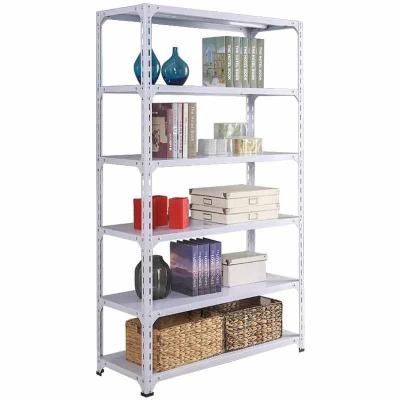 China Corrosion Protection Metal Storage Rack Boltless Systems Industrial 5 Tier Metal Garage Shelving Racking Unit Heavy Duty Shelving Steel Shelving for sale