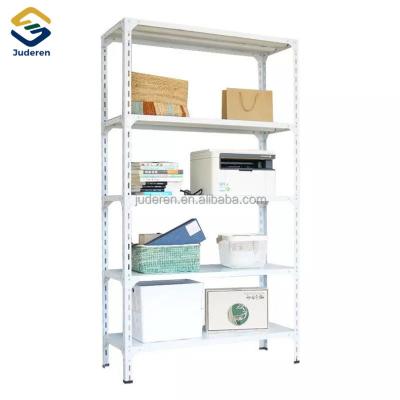 China Corrosion Protection Metal Storage Rack Boltless Systems Industrial Heavy Duty Shelving 5 Tier Steel Racking Shelving Unit for sale