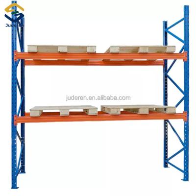 China Corrosion Protection OEM Heavy Industrial Warehouse Storage Rack Metal Adjustable Drive In Pallet Racks / Steel Drive In Racking for sale