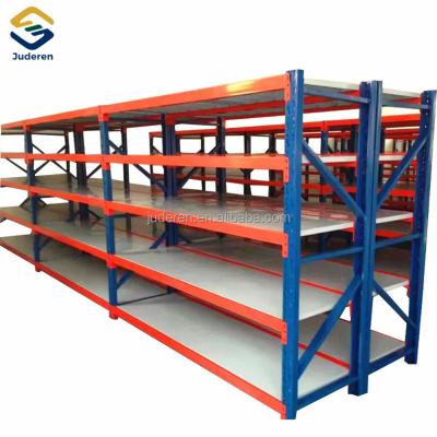 China Factory Warehouse Manufacturing Corrosion Protection Storage Heavy Duty Industrial Rack Shelf Steel Racking System for Stacking Racks and Shelves for sale