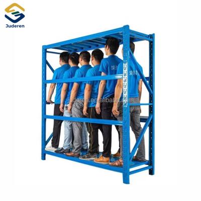 China Corrosion Protection Heavy Duty Metal Stacking Storage Shelf 1000kg/2000kg/3000kg Per Layer Industrial Pallet Rack for sale