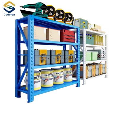 China Corrosion Protection Warehouse Racks Medium Duty Metal Shelving Stacking Racks Adjustable Storage Shelf for sale