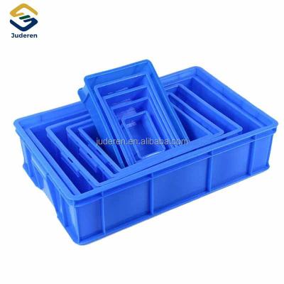 China Save Space Heavy Duty HDPE Industrial Custom Foldable Plastic Pallet Container Stackable Warehouse Storage Box for sale