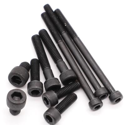 China DIN912 Steel Black Oxide Head Bolt Socket M2-M40 Hexagon Hex Cap Bolt for sale