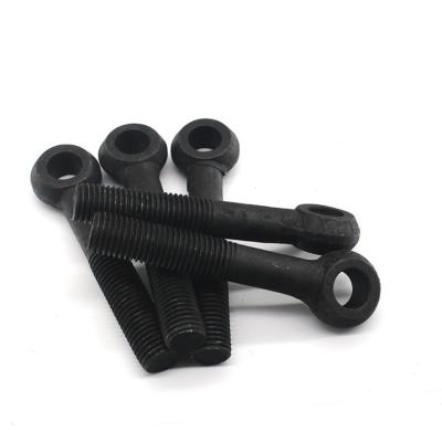 China Equipment Accessories OEM Oxide 8.8/10.9/12.9 High Strength Black Eye Bolt for sale