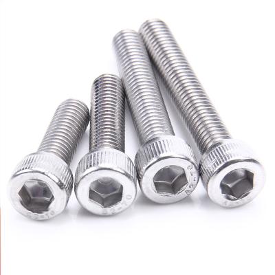 China Din912 Hex Socket Hex Cap Screw Stainless Steel 316 Flat Hex Bolt for sale