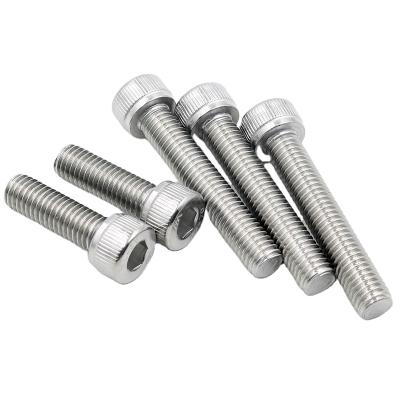 China M5x20 Hex Socket Bicycle Bolt 304 Stainless Steel Hex Din912 Hex Flat Socket Screw for sale