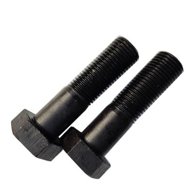 China M8 M10 M12 Metric Thread Carbon Steel 12.9 DIN933 Grade Hex Head Bolt for sale