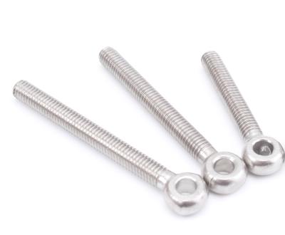 China Wholesale Customized Furniture OEM Stainless Steel Eye Bolts Hook Hinge Lifting Eye Bolts for sale